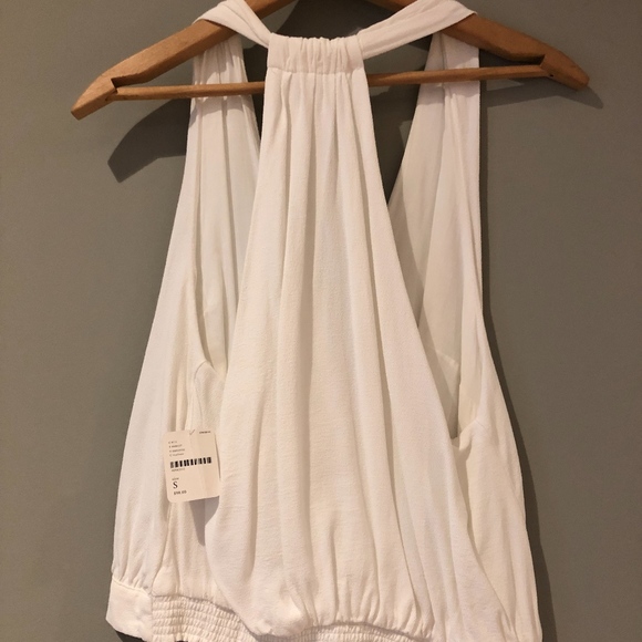 Free People Ivory Top sz S NWT - Picture 3 of 4